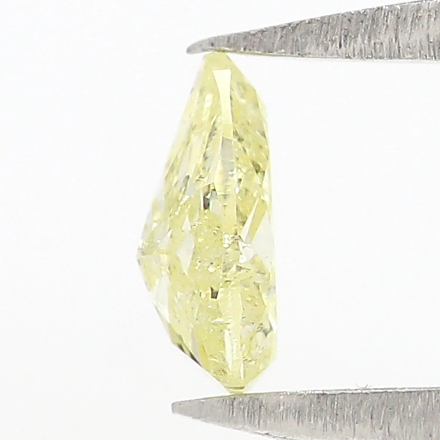 0.23 CT Natural Loose Pear Shape Diamond Yellow Color Pear Cut Diamond 4.90 MM Natural Loose Yellow Color Pear Brilliant Cut Diamond LQ6499
