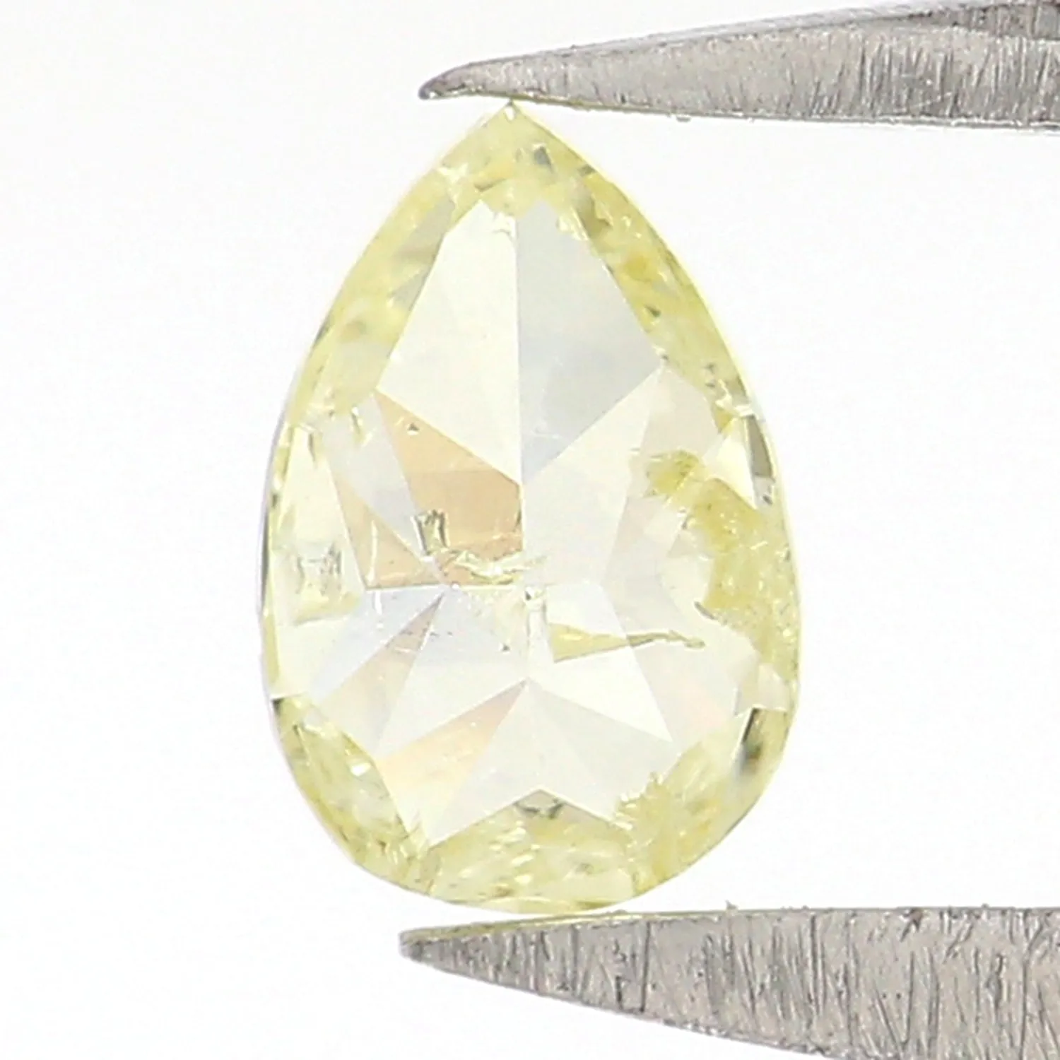 0.23 CT Natural Loose Pear Shape Diamond Yellow Color Pear Cut Diamond 4.90 MM Natural Loose Yellow Color Pear Brilliant Cut Diamond LQ6499