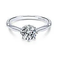 0.30 Carat Round Brilliant Cut Solitaire Engagement Ring