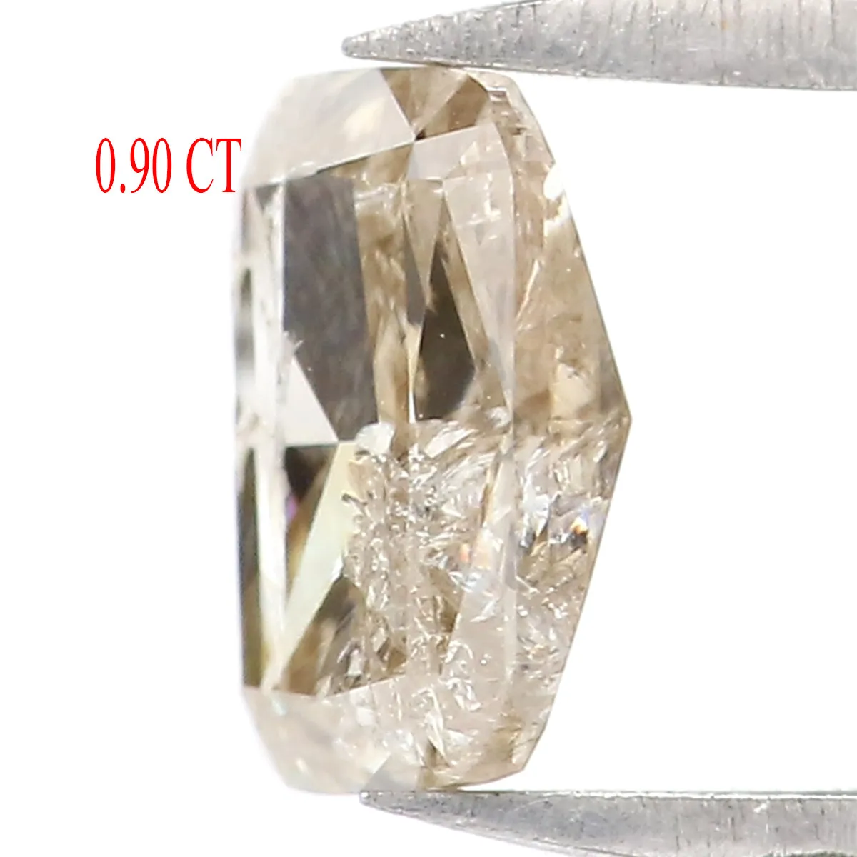 0.90 CT Natural Loose Cushion Shape Diamond Grey Color Cushion Cut Diamond 6.40 MM Natural Yellow Color Cushion Brilliant Cut Diamond LQ7407