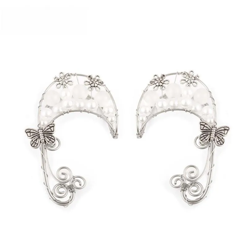 1 PC Hot Elf Ears Earring Pierced Ear Clip Female Earrings and Earrings
