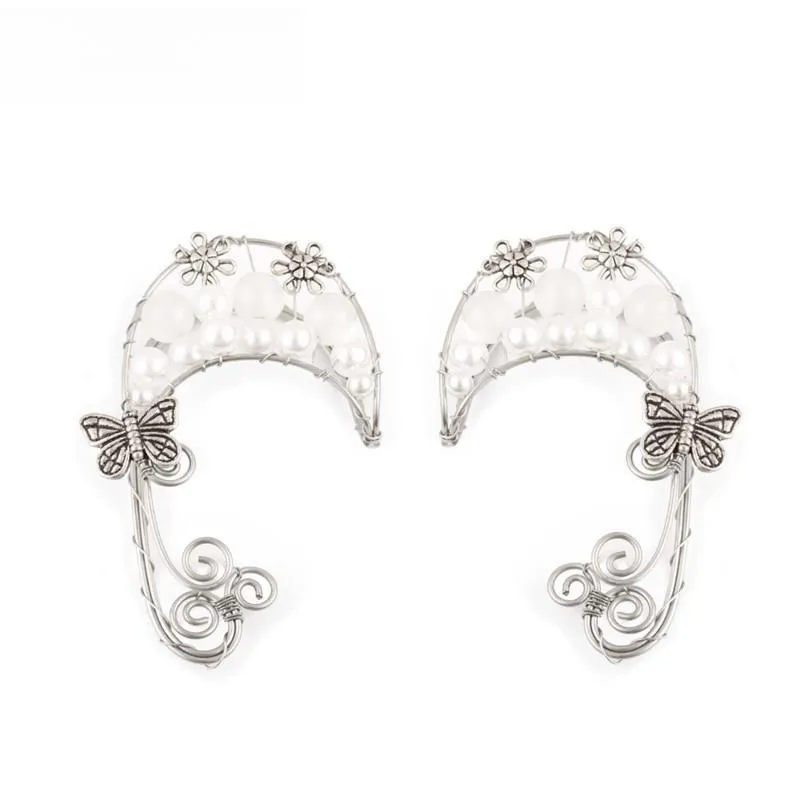 1 PC Hot Elf Ears Earring Pierced Ear Clip Female Earrings and Earrings