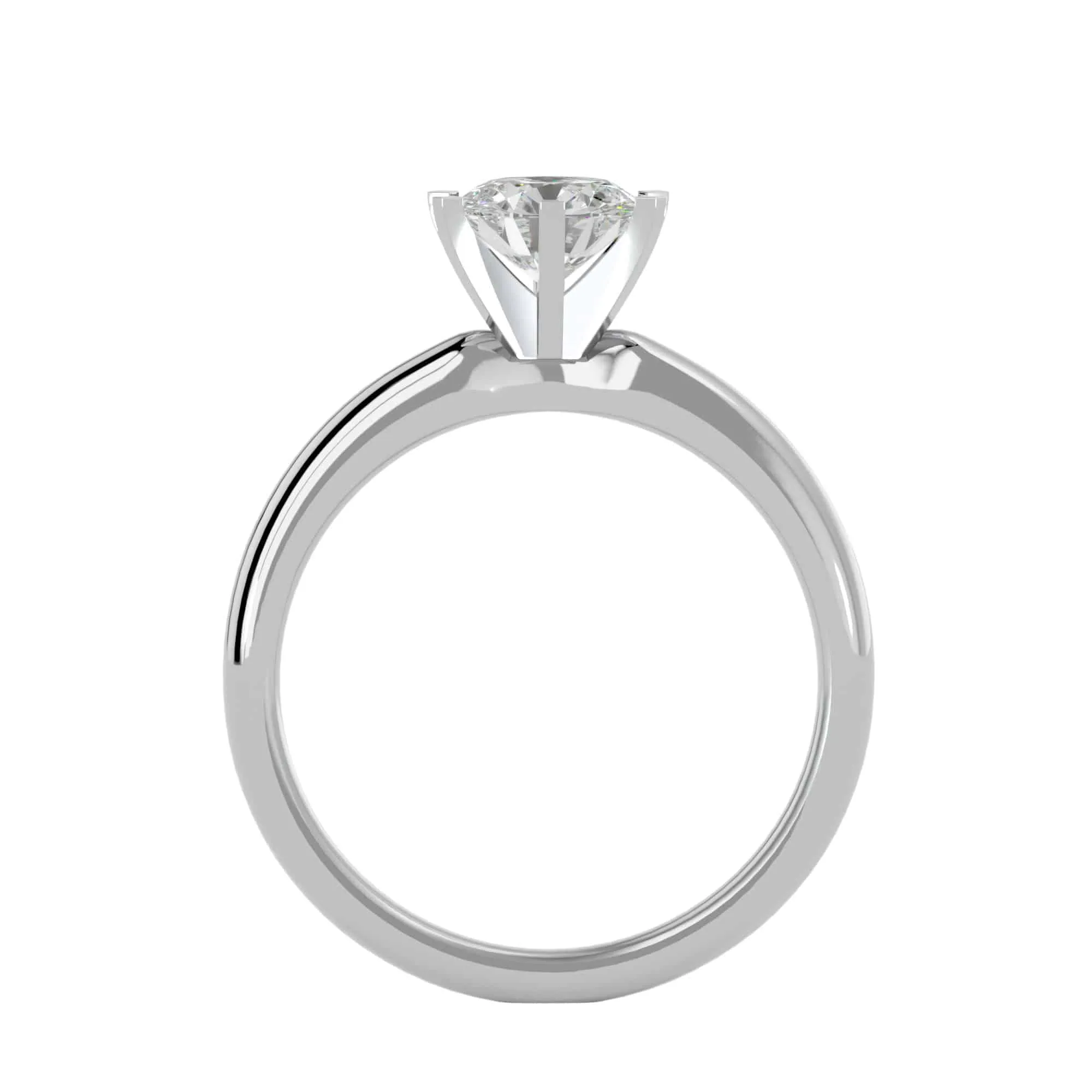 1.18ct 6 Prong Solitaire Engagement Ring