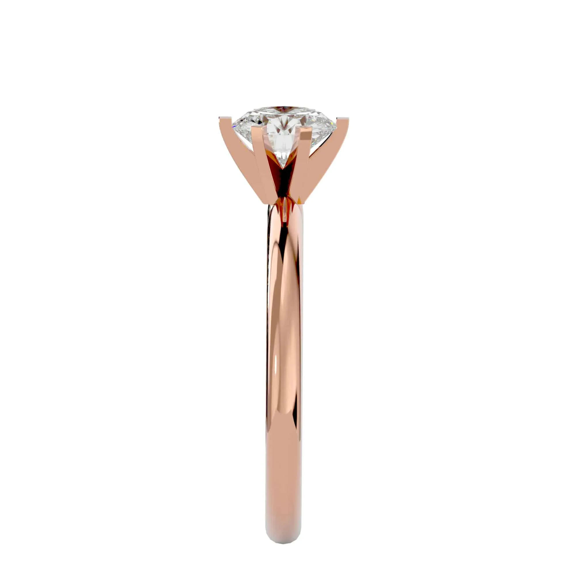1.18ct 6 Prong Solitaire Engagement Ring