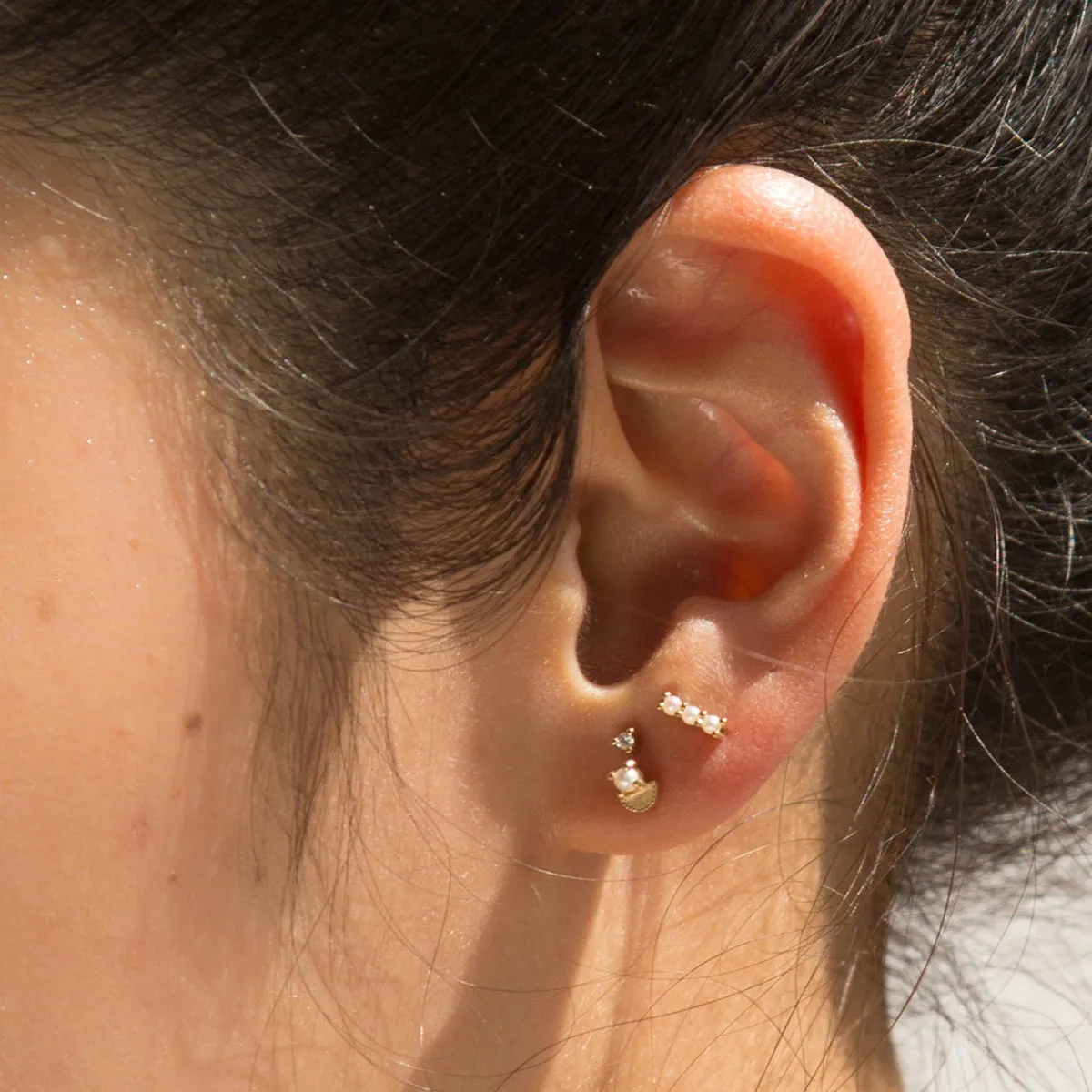 1.5 mm Diamond Dot Stud (Single) (ready to ship option)*