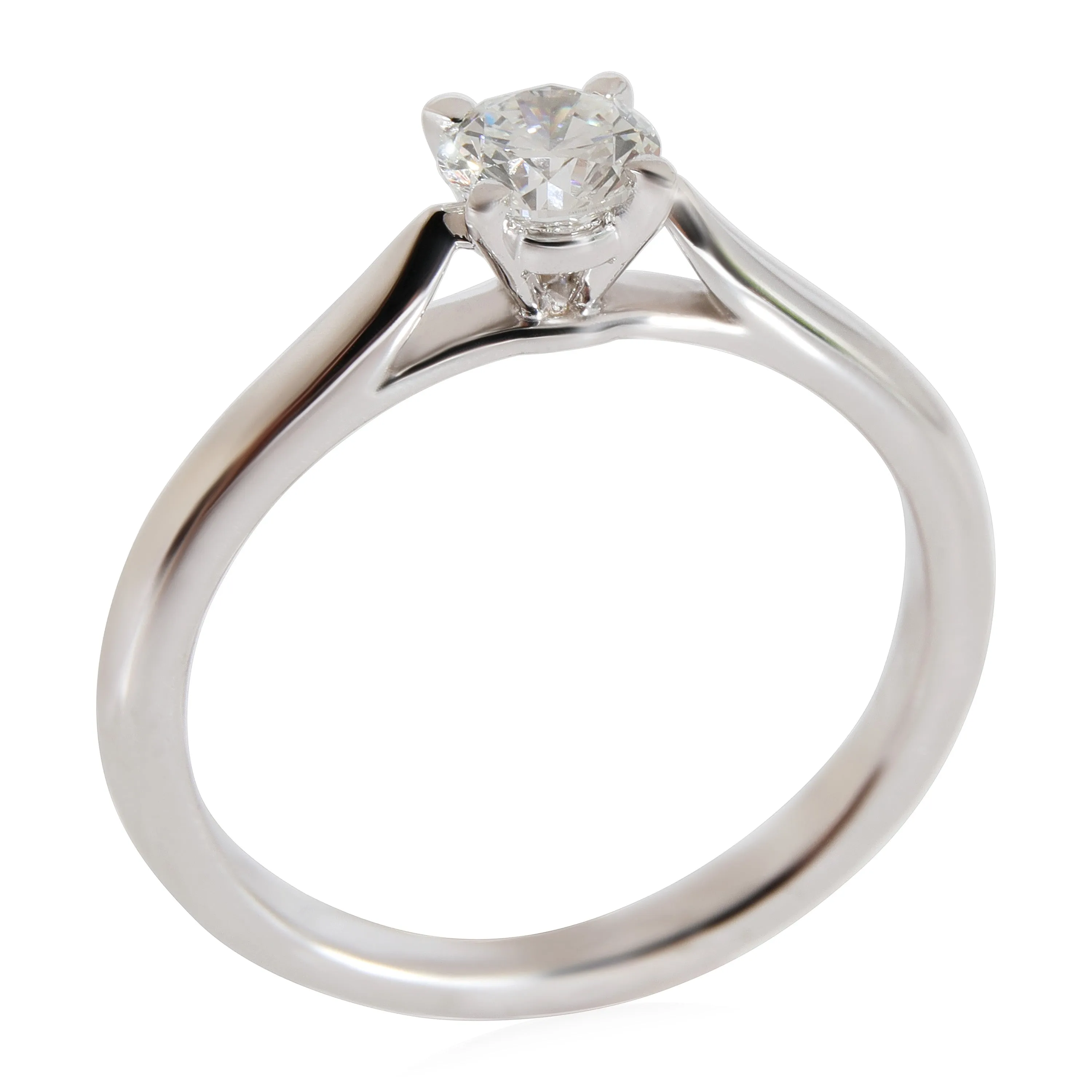 1895 Diamond Solitaire Engagement Ring in Platinum G VS1 0.35 CTW