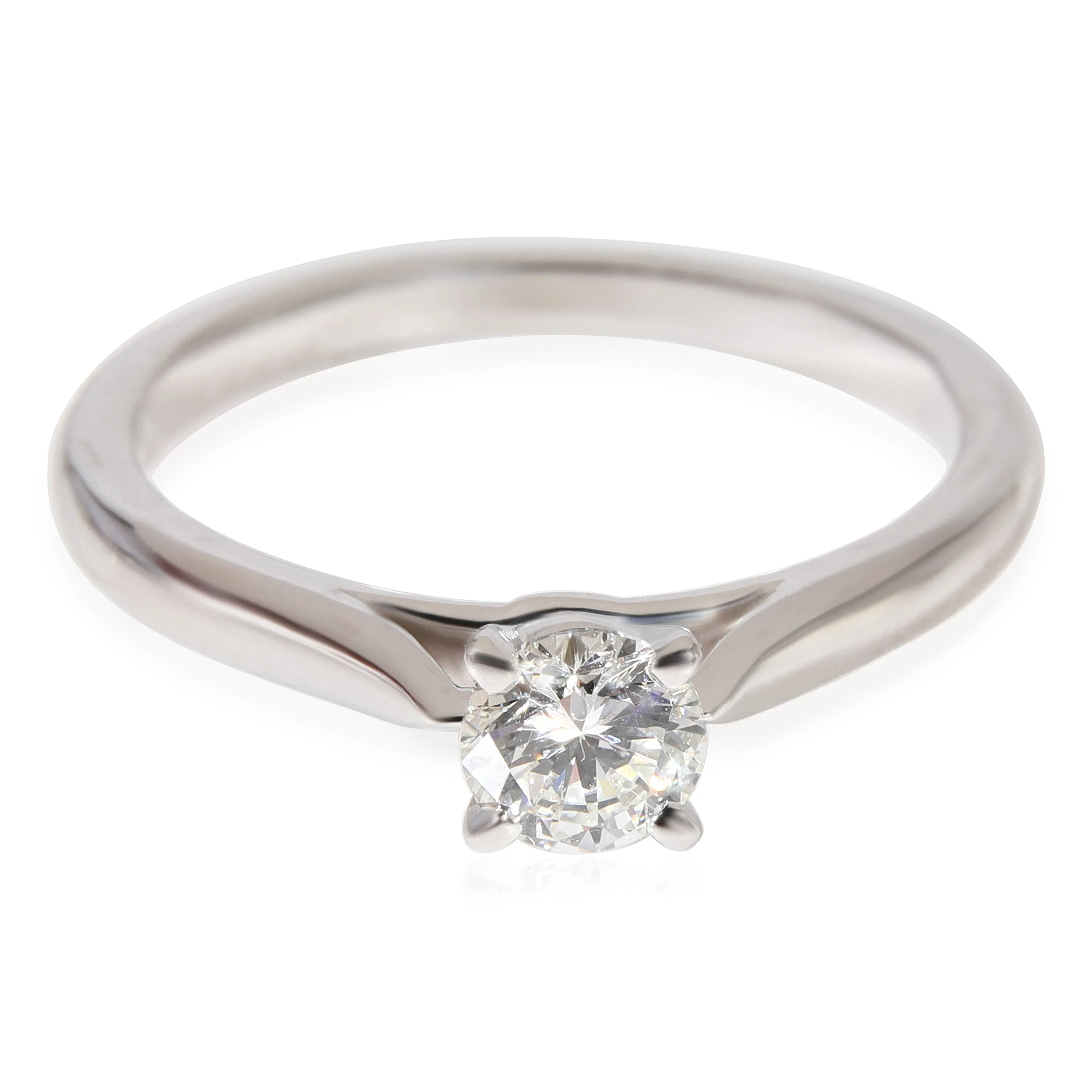 1895 Diamond Solitaire Engagement Ring in Platinum G VS1 0.35 CTW