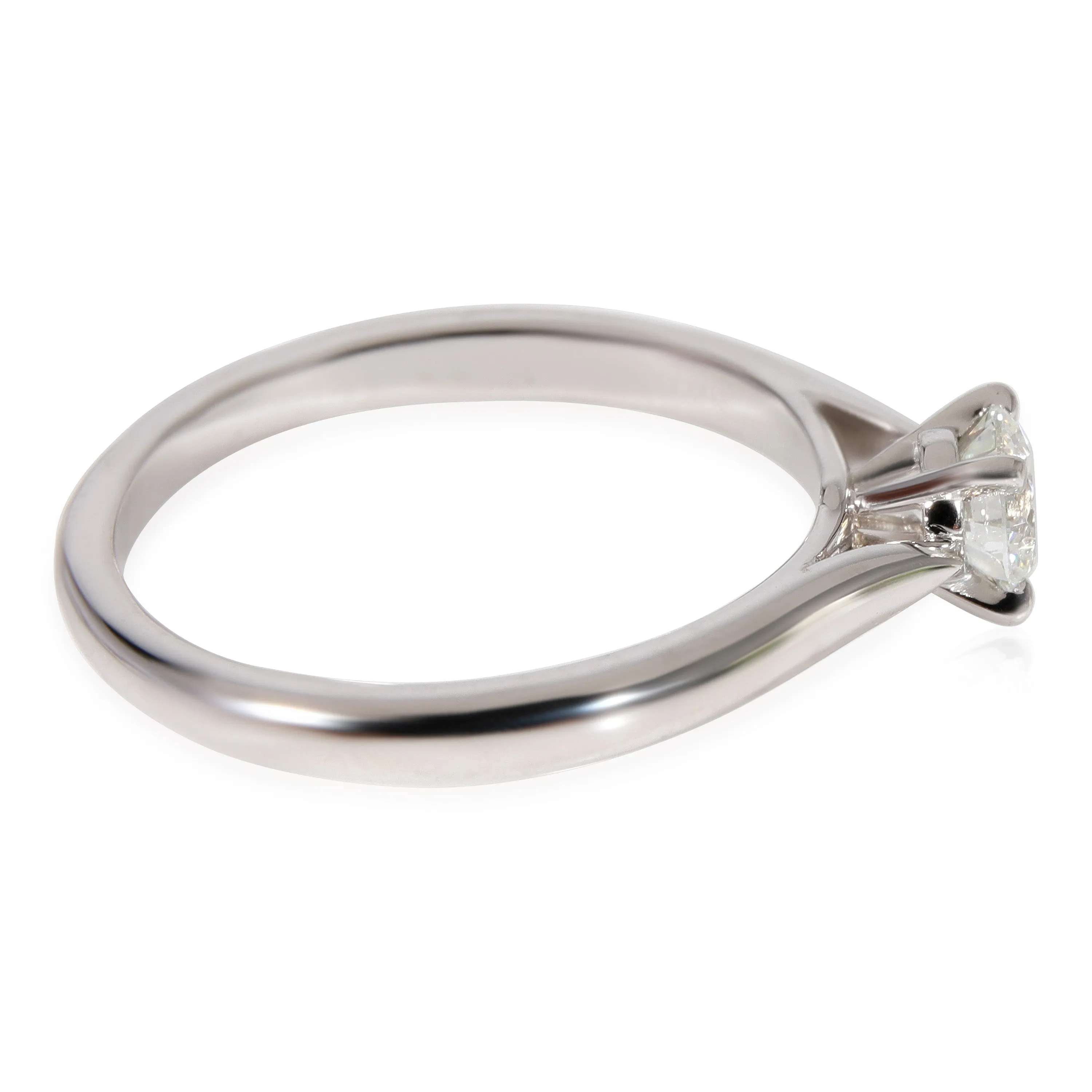 1895 Diamond Solitaire Engagement Ring in Platinum G VS1 0.35 CTW