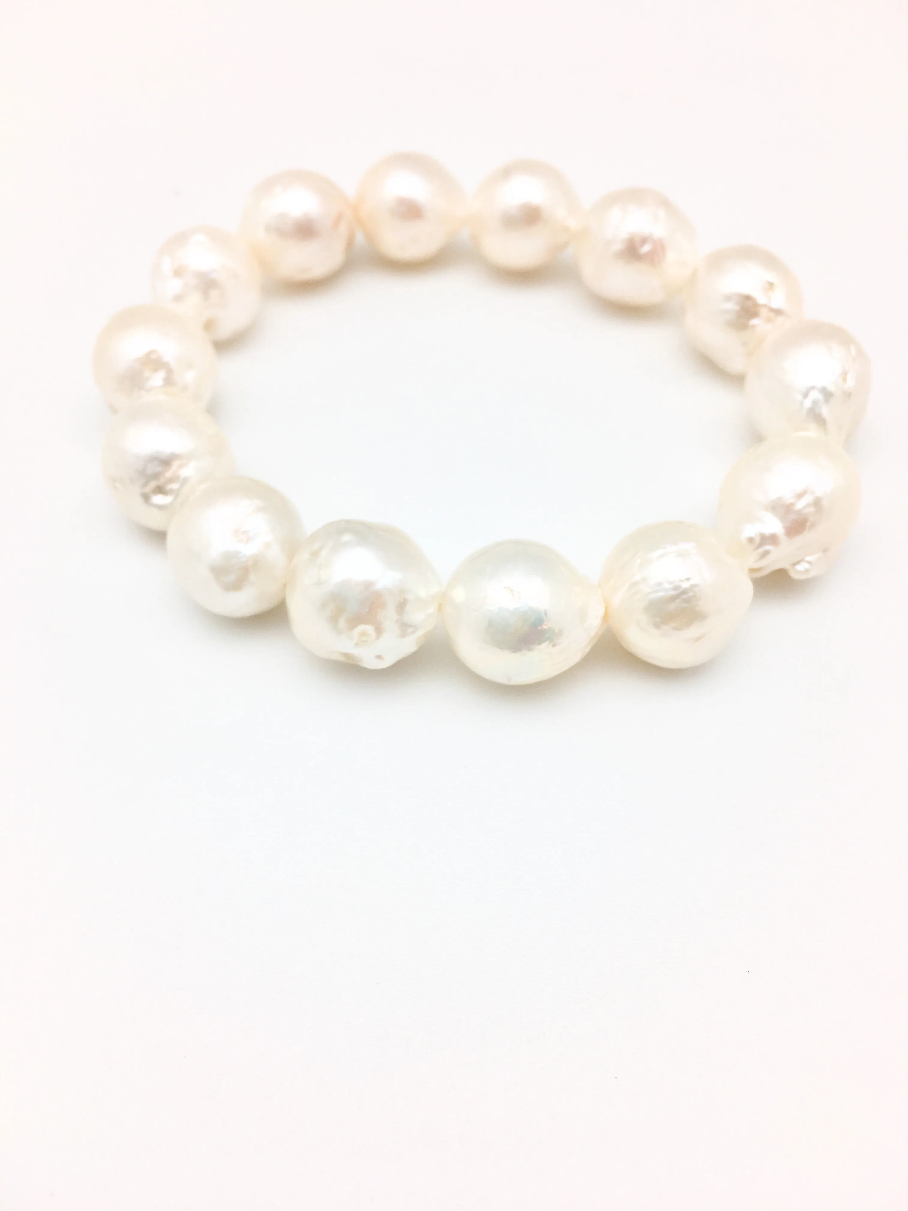 Annie Baroque - white baroque pearl only