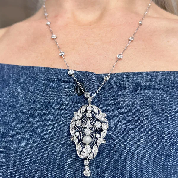 Art Deco Diamond Chain