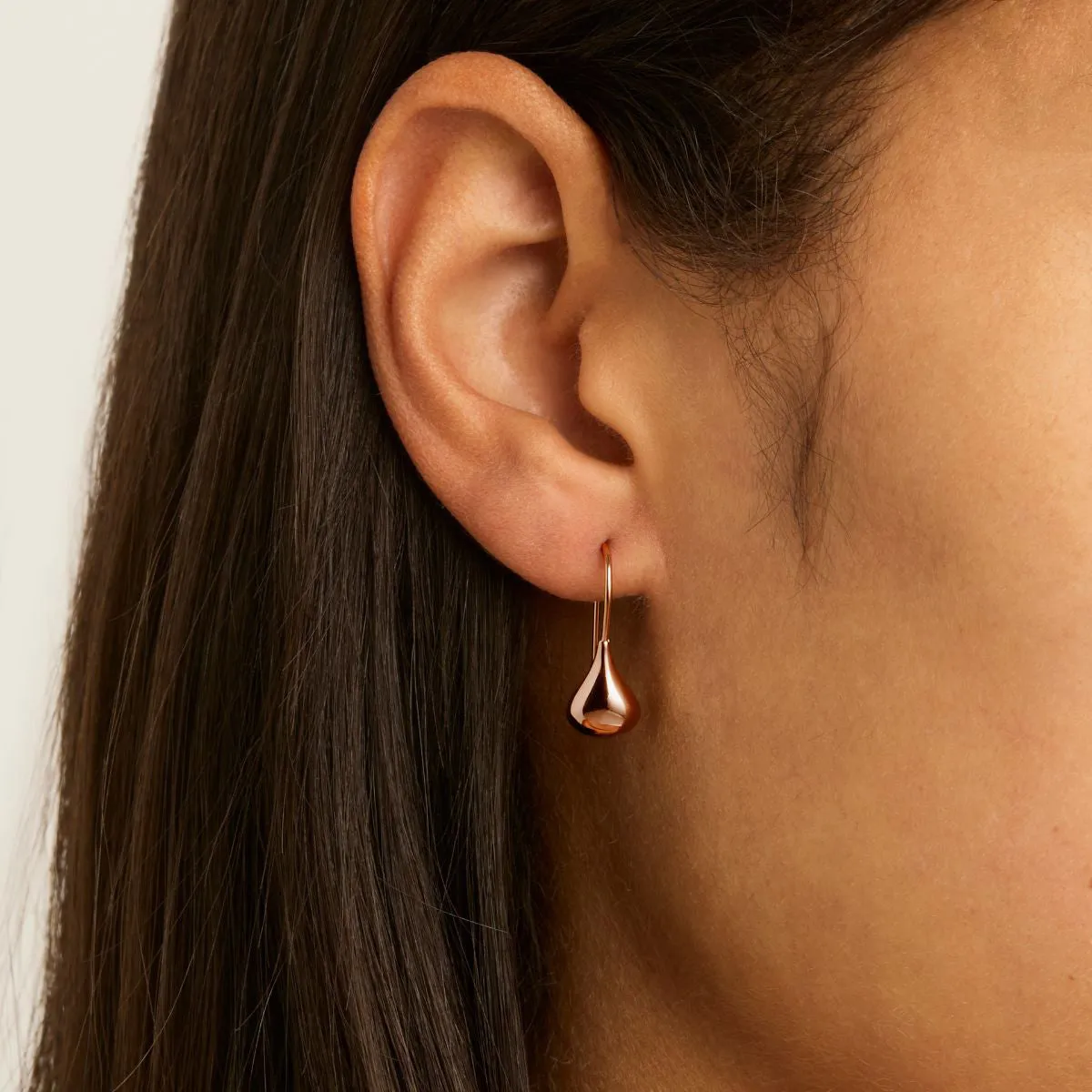 Baby Tears Rose Gold Earring E3239