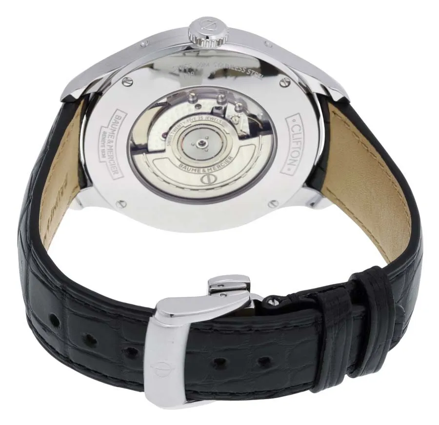 Baume and Mercier Clifton Blue Dial Moonphase Men's Watch 10057 A10057