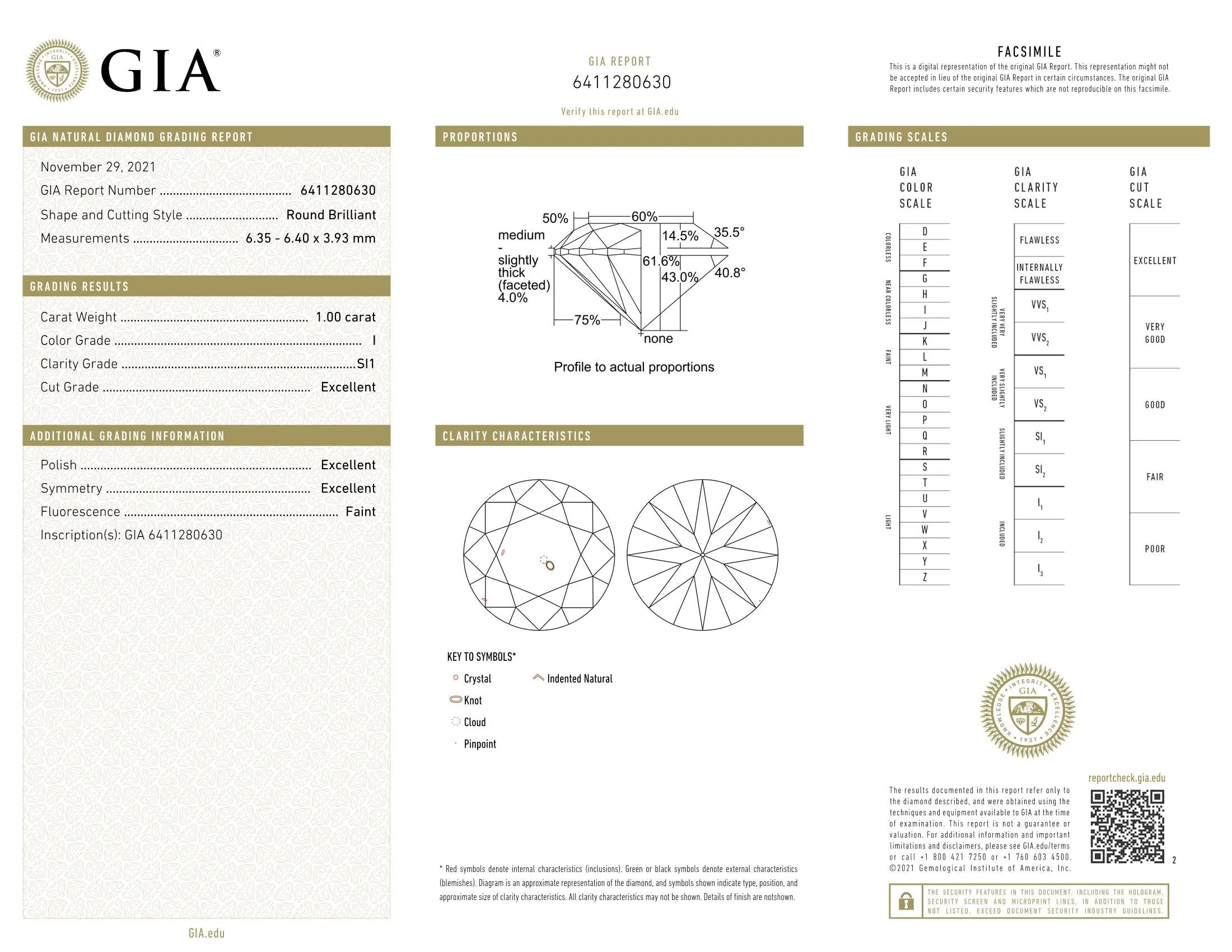 Beauvince GIA ISI1 Certified 2.01 Ct Round Diamond Studs
