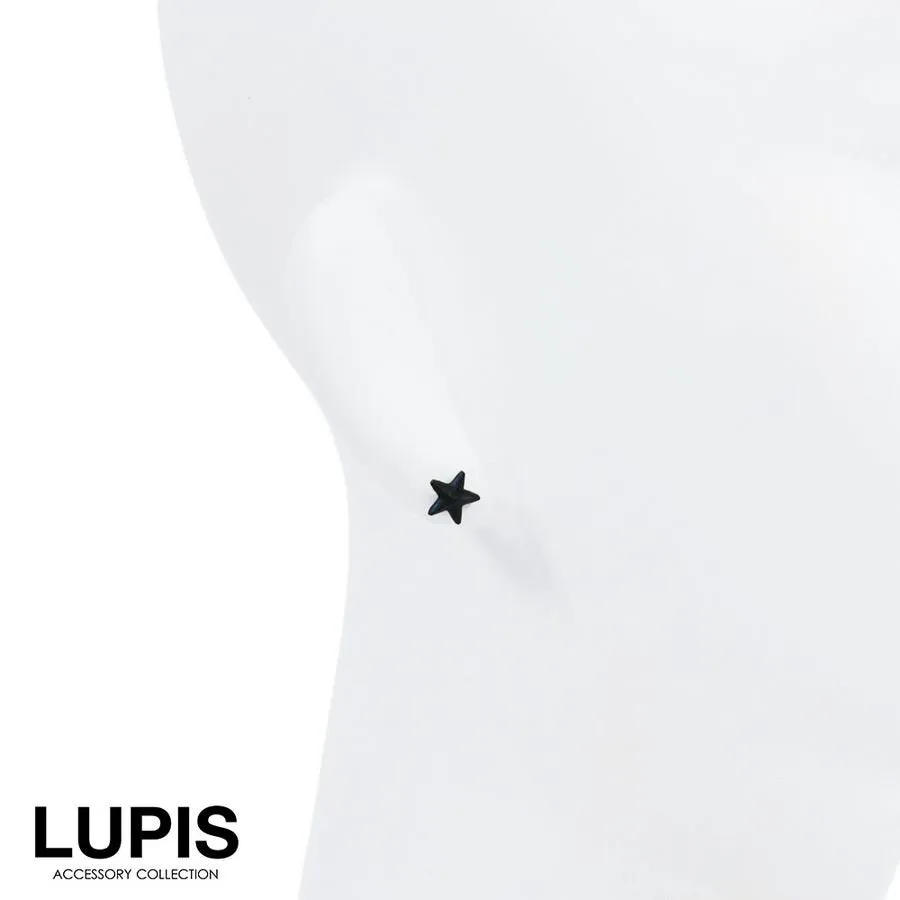 Black Galaxy Asymmetric Earrings