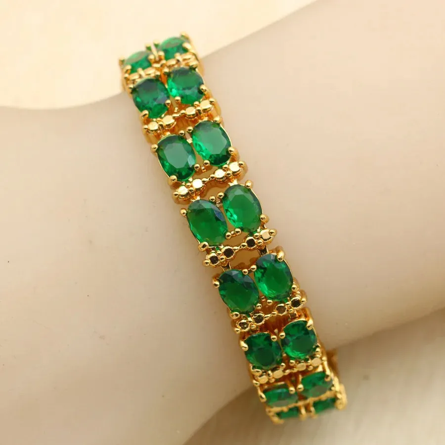 Blue Semi-precious Dubai Bracelet for Women