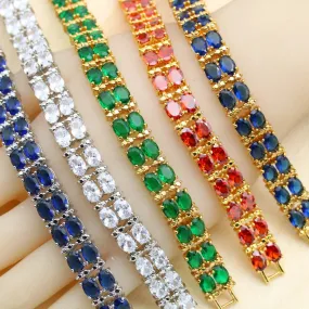 Blue Semi-precious Dubai Bracelet for Women