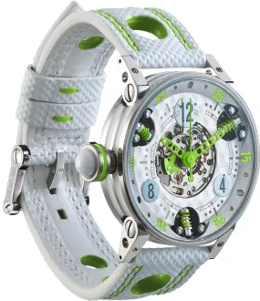 BM Watch Golf Master GF7-38-SA-SQ-AVP Ladies Lime Green Hands