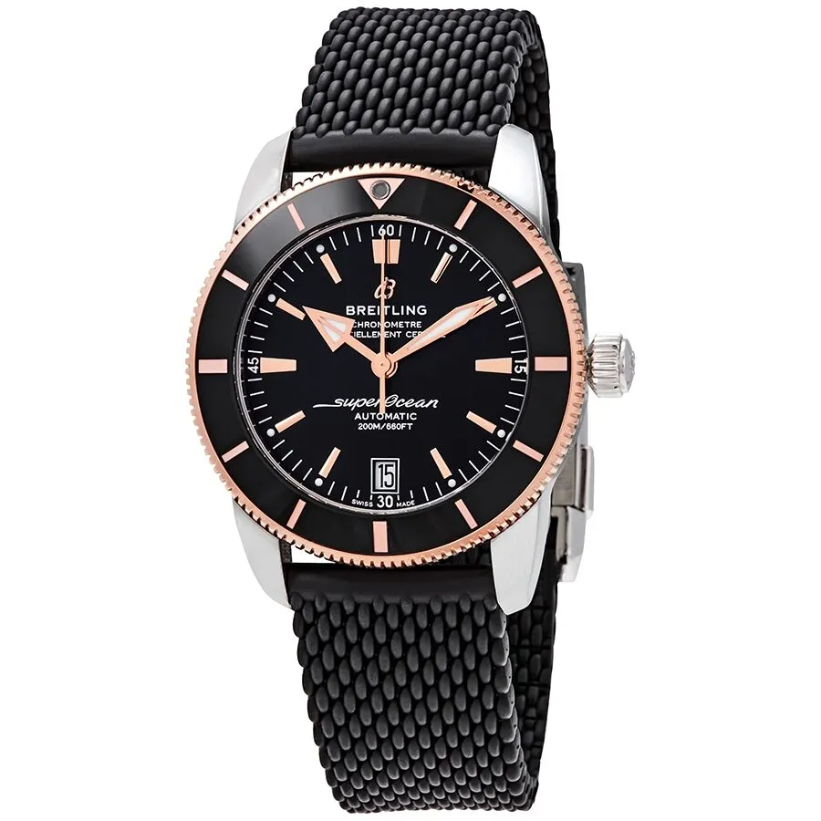 Breitling Superocean Heritage II Automatic Chronometer Black Dial Men's Watch UB2010121B1S1