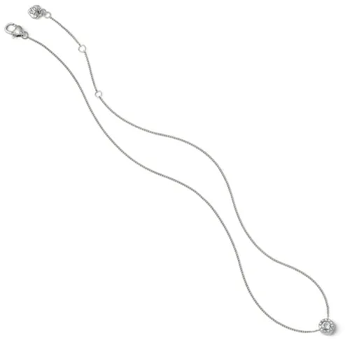 Brighton | Illumina Solitaire Necklace in Silver Tone
