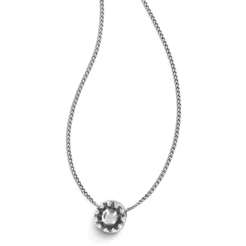 Brighton | Illumina Solitaire Necklace in Silver Tone