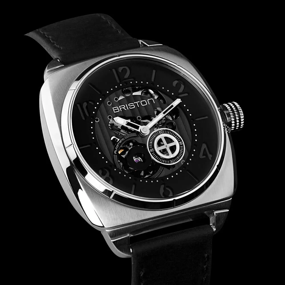 BRIS Watch Streamliner Skeleton Steel