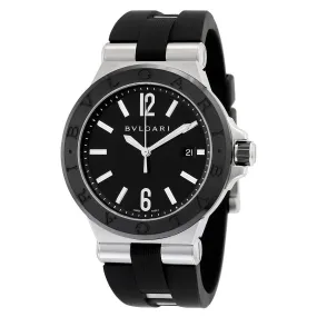 Bvlgari Diagono Automatic Black Dial Men's Watch 102029