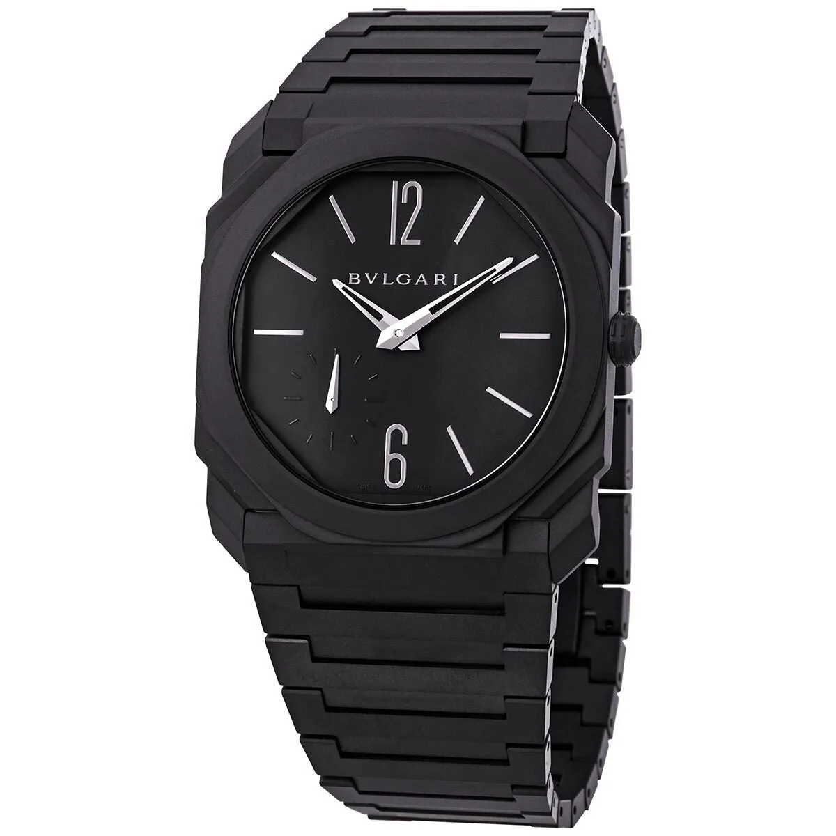 Bvlgari Octo Finissimo Automatic Black Dial Men's Watch 103077