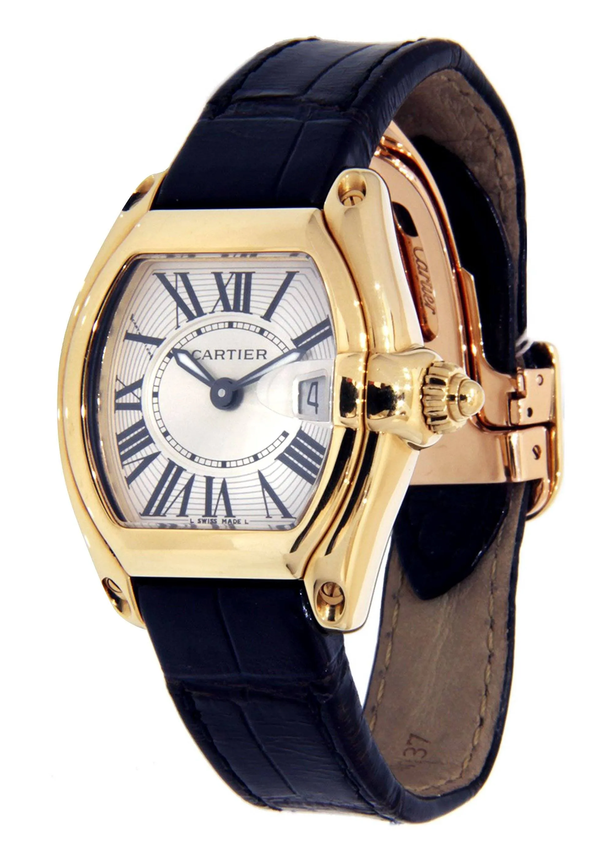 Cartier Roadster Watch For Women | 18K Yellow Gold