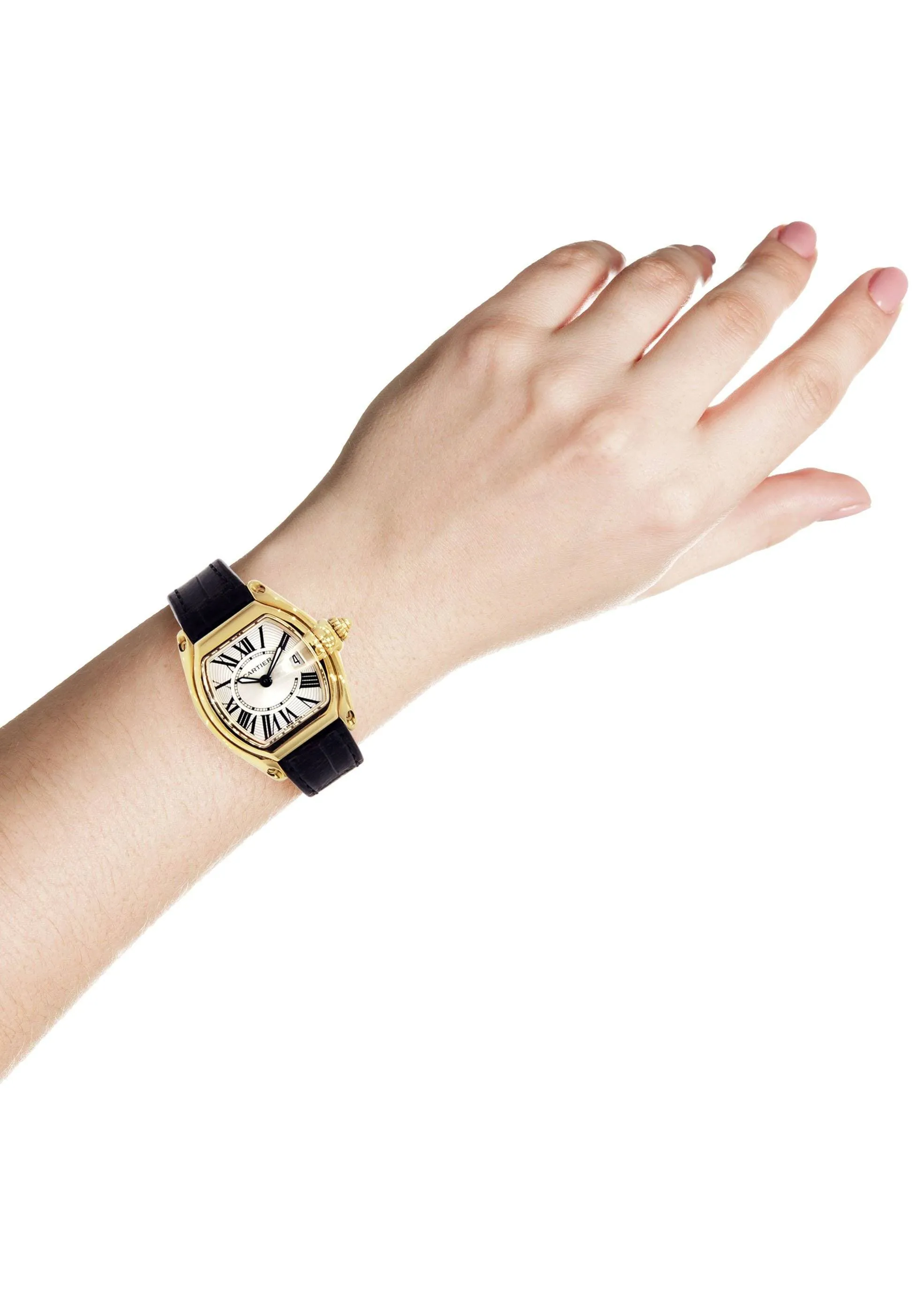 Cartier Roadster Watch For Women | 18K Yellow Gold