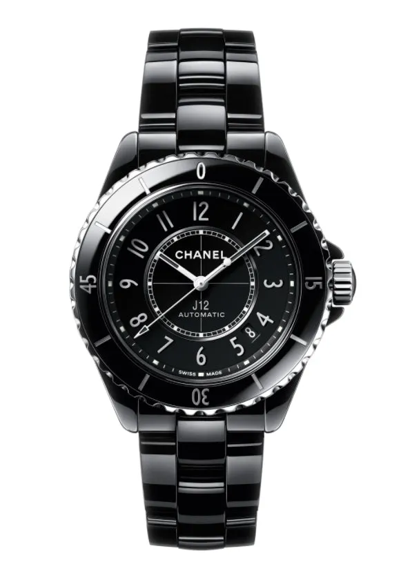 Ceramic Black Dial 38mm On Bracelet Automatic