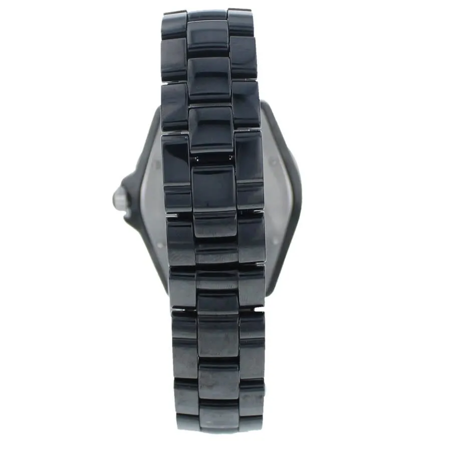 Chanel J12 Black Dial Diamond Black Ceramic Automatic Ladies Watch H3407