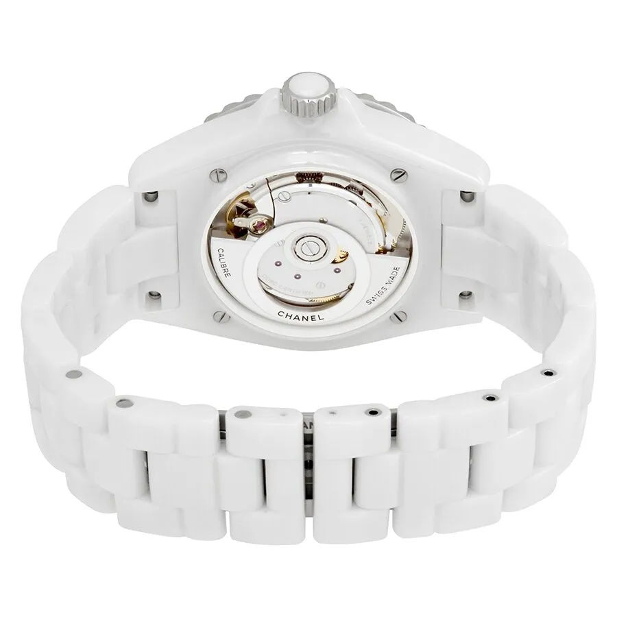 Chanel J12 Diamond White Dial Ladies Watch H5705