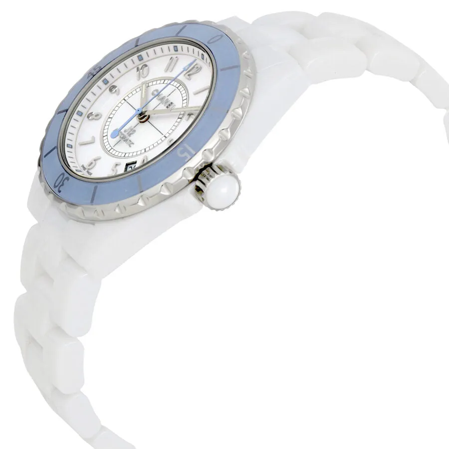 Chanel J12 Soft Blue Automatic Ladies Watch H4341