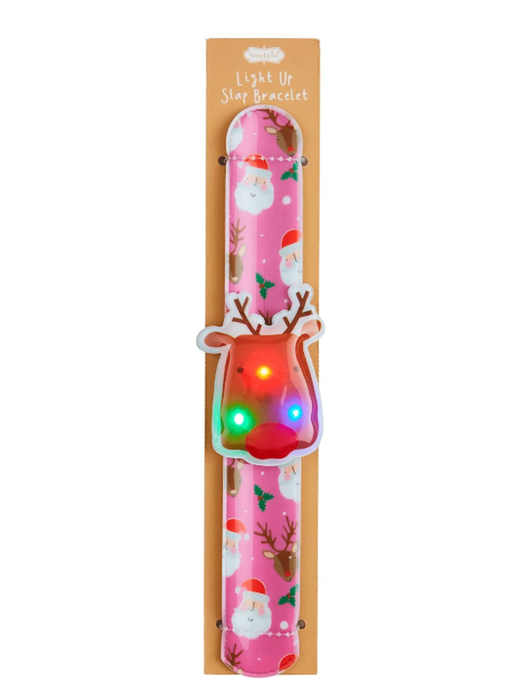 Christmas Light-Up Slap Bracelets