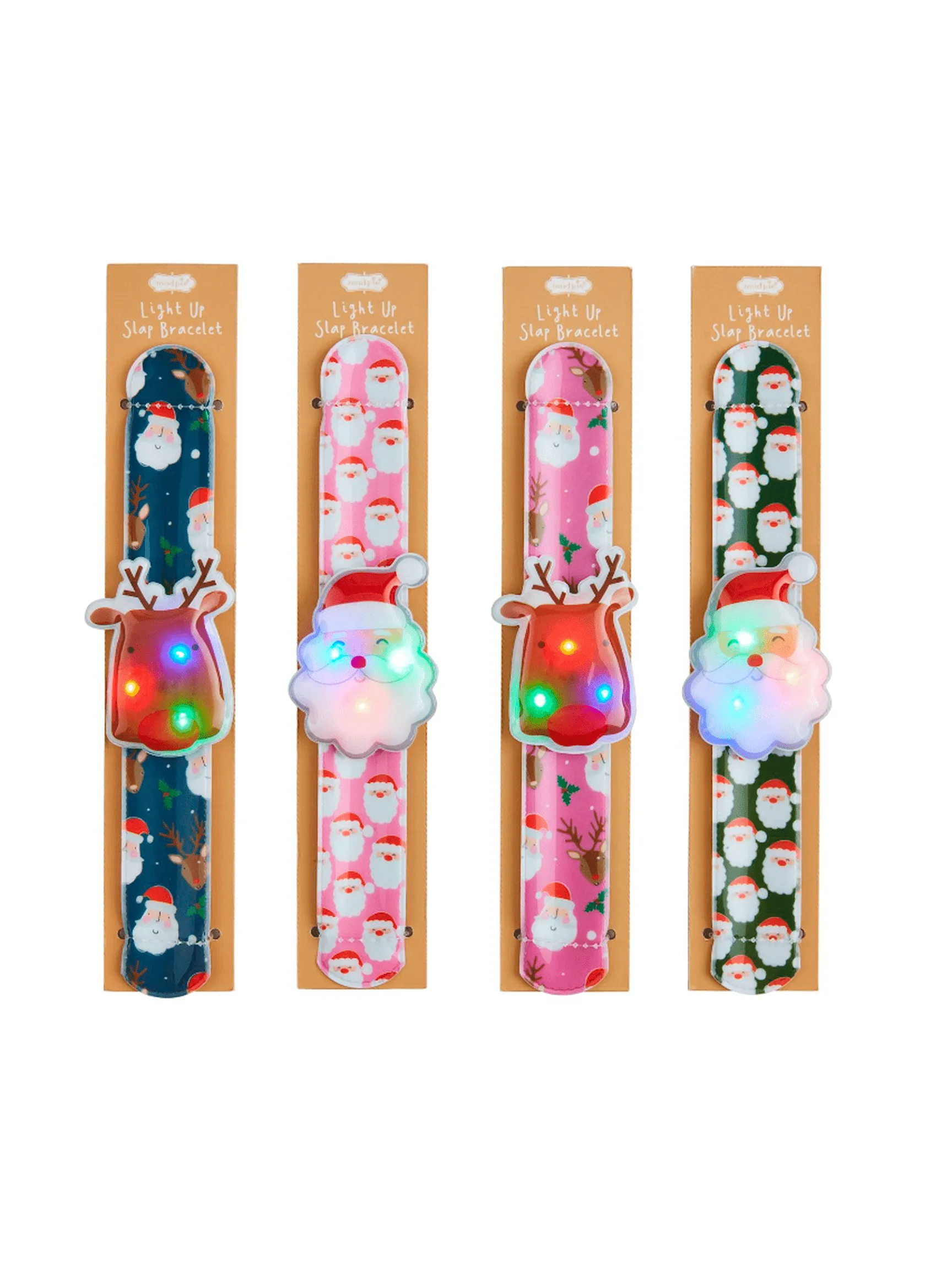 Christmas Light-Up Slap Bracelets