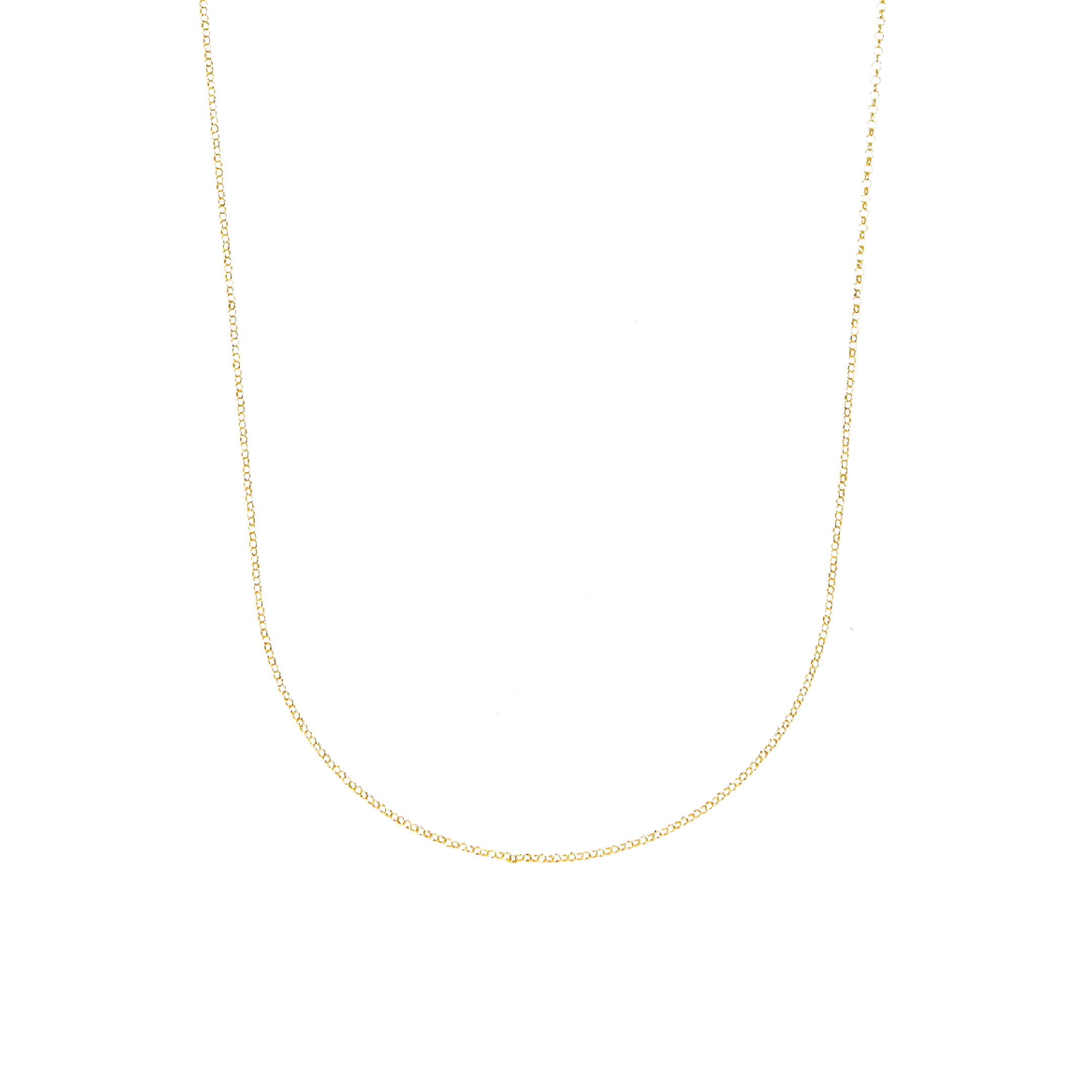 Circle chain necklace