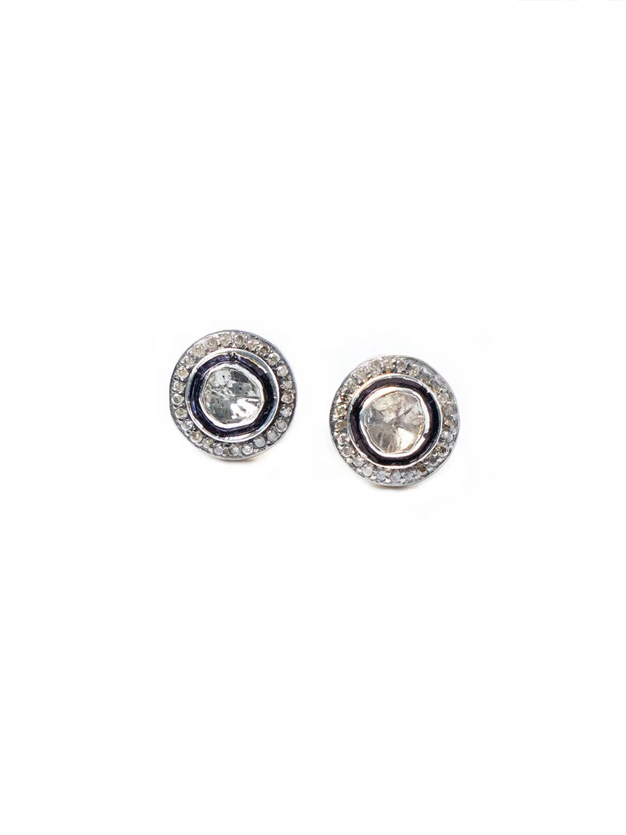 Circlet Polki Studs