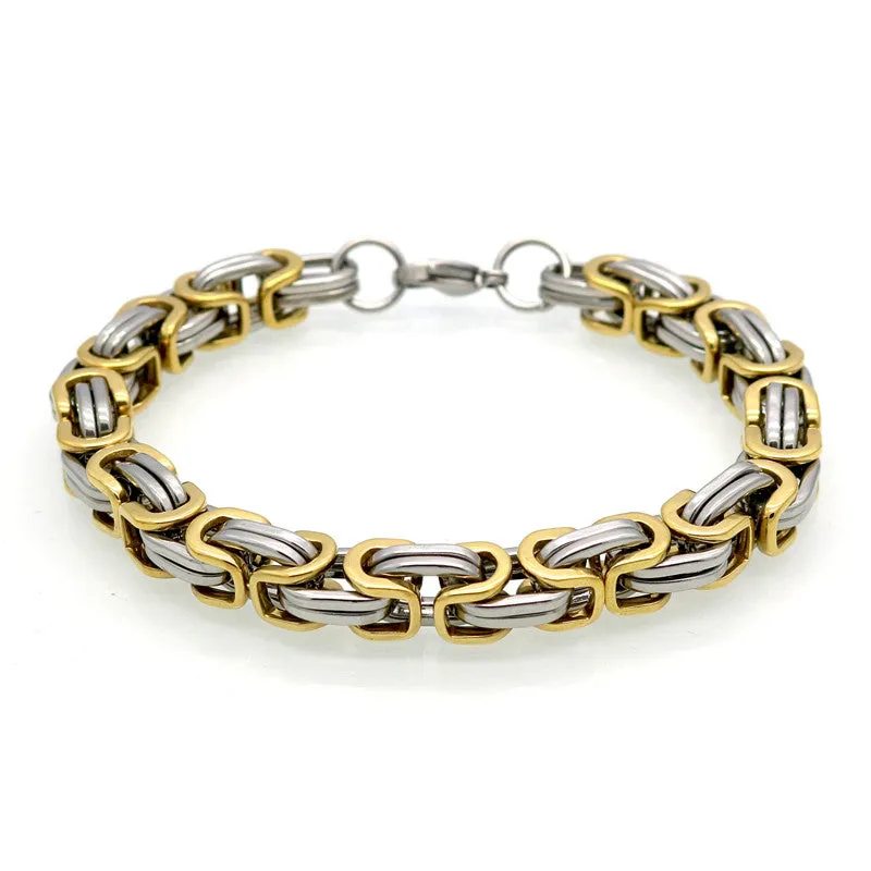 Classic Design Punk Jewelry Stainless Steel Bracelet Special Biker Bicycle Motorcycle Chain For Mens Bracelets Bangles pulsera