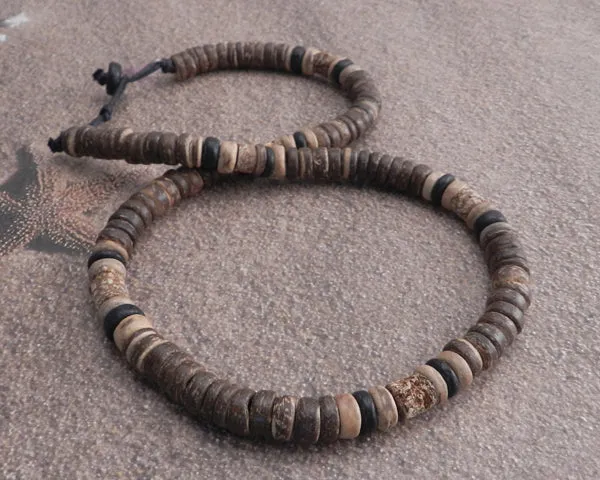 Cocco Earth Bead Big Boy Necklace 20"