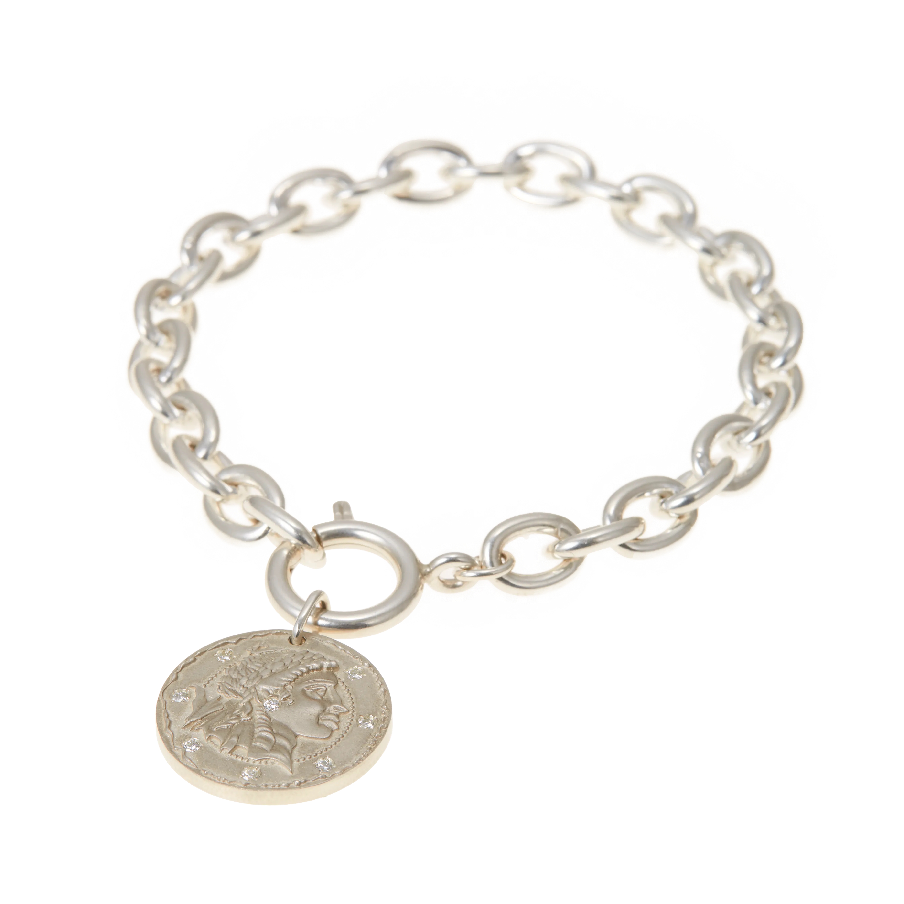 Coins chain bracelet