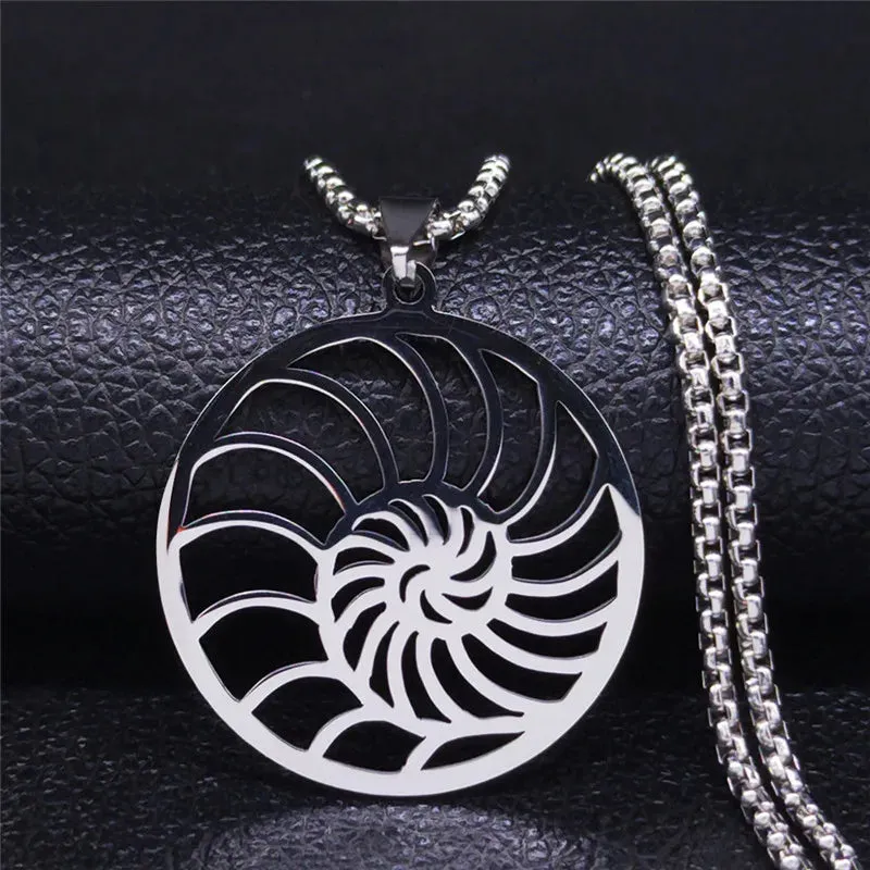 Dai Ko Myo Stainless Steel Pendant Necklace Women/Men Gold Color
