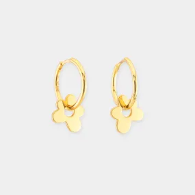 Daisy Disco Hoops - Gold