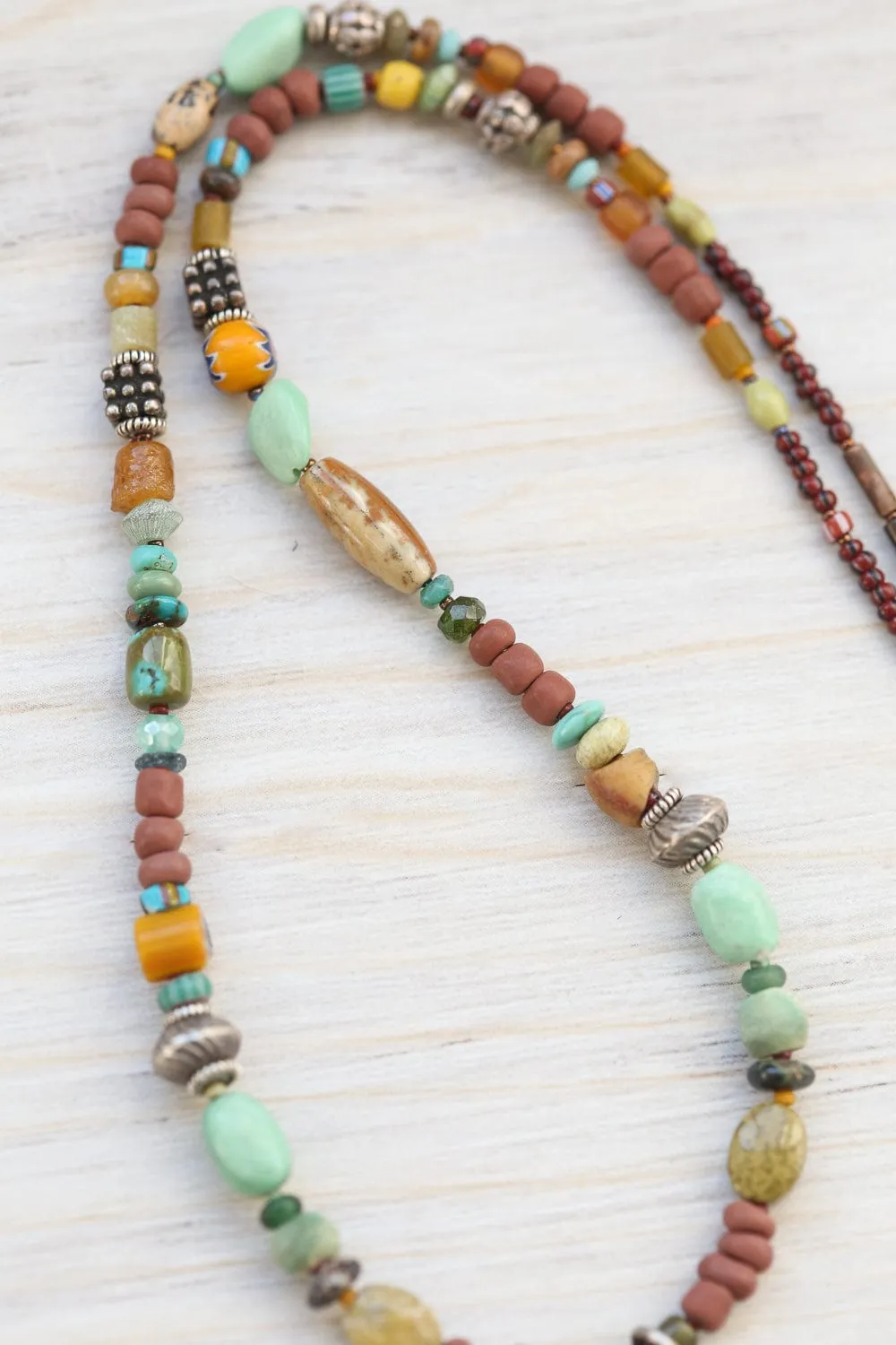 Echoes of Time Pumtek Necklace