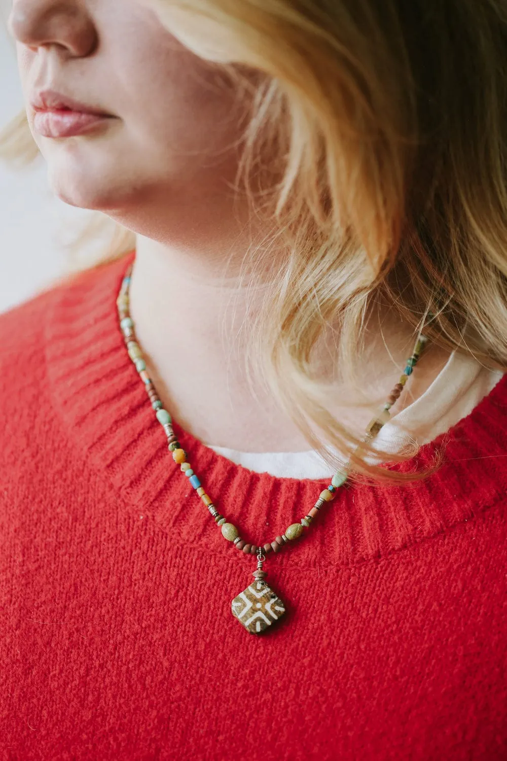 Echoes of Time Pumtek Necklace