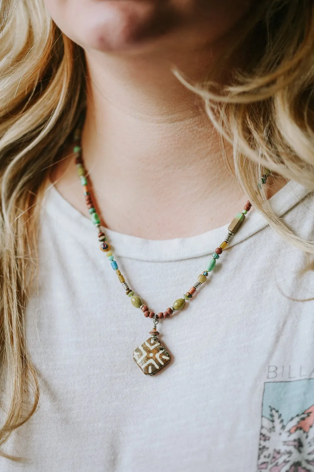 Echoes of Time Pumtek Necklace