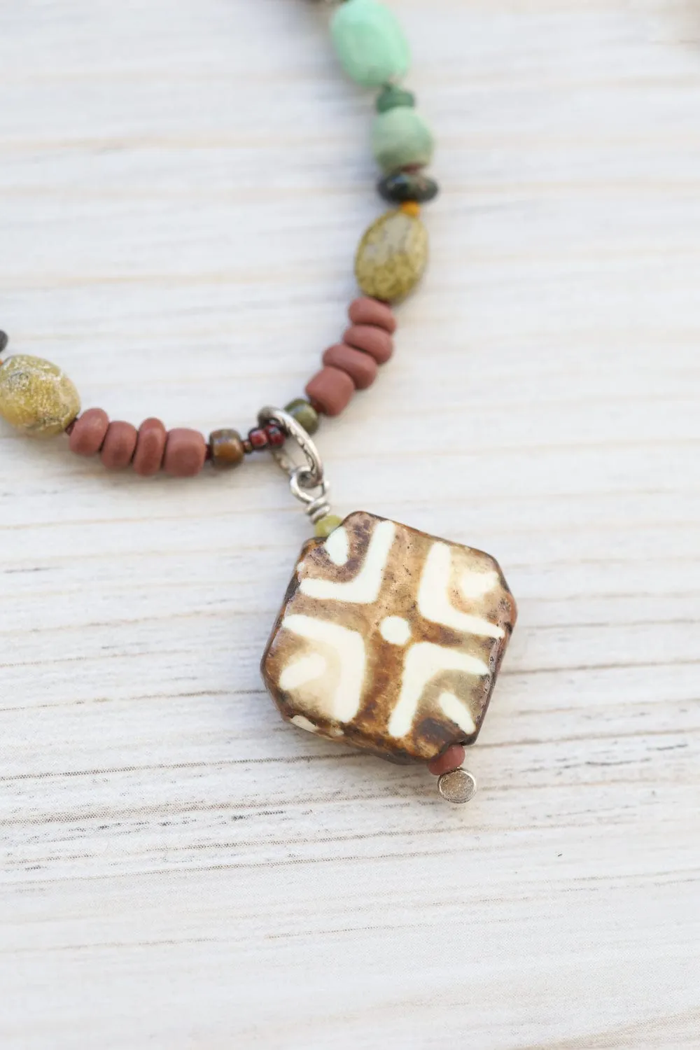 Echoes of Time Pumtek Necklace