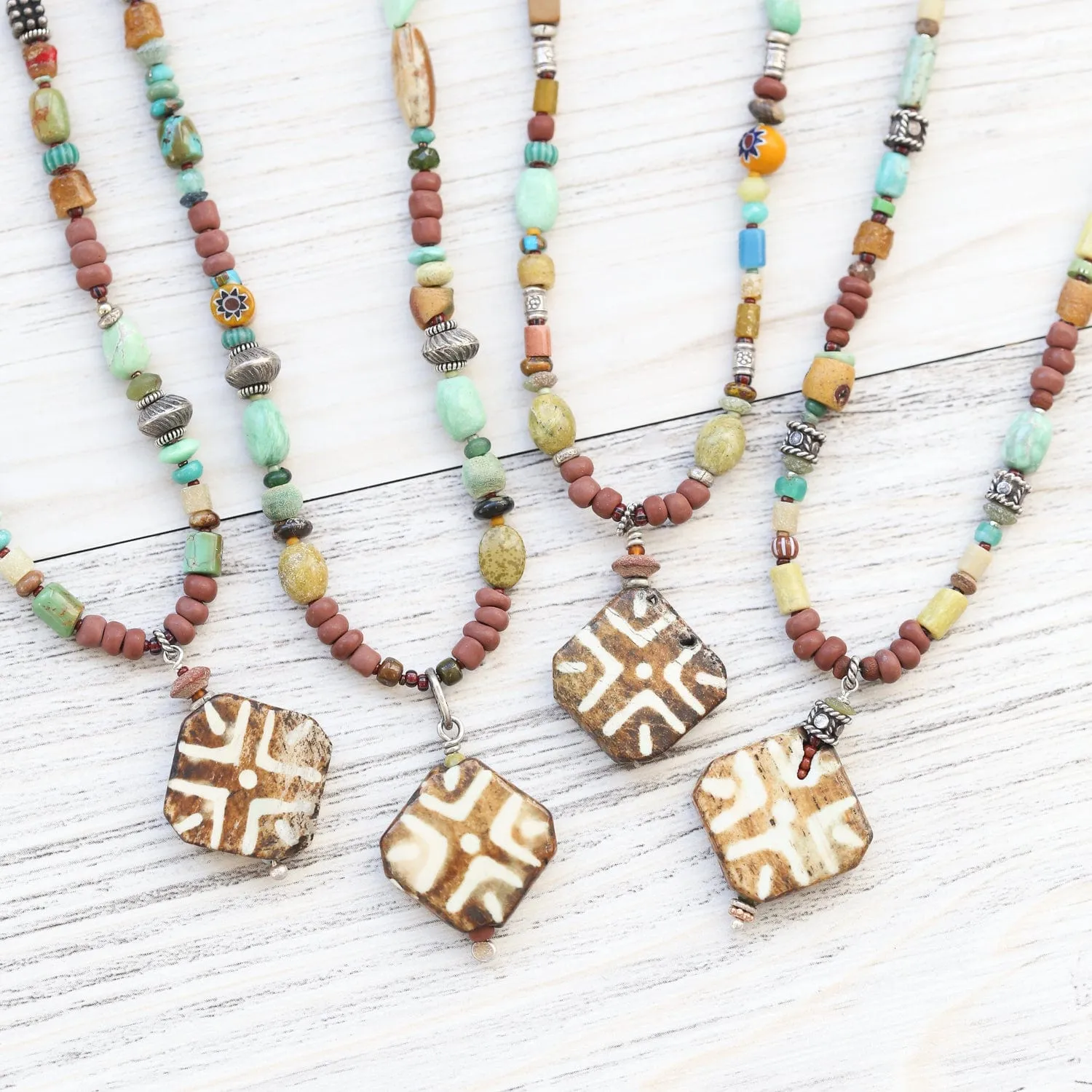 Echoes of Time Pumtek Necklace