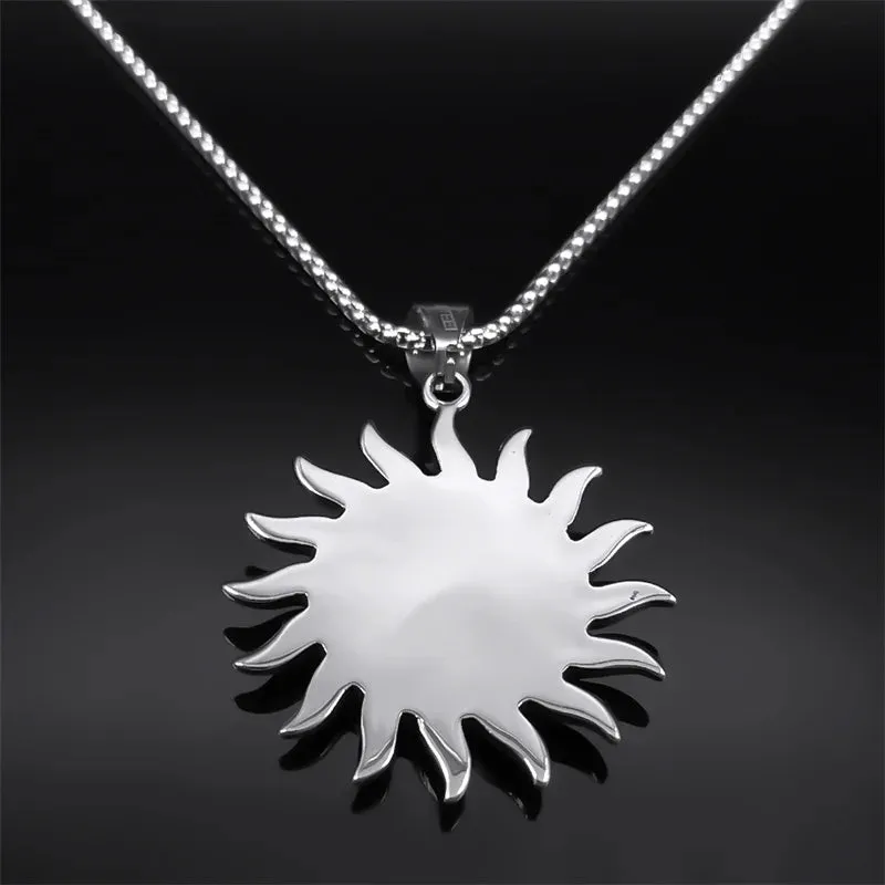 Egypt Eye of Horus Sun God Pendant Necklace for Women Men
