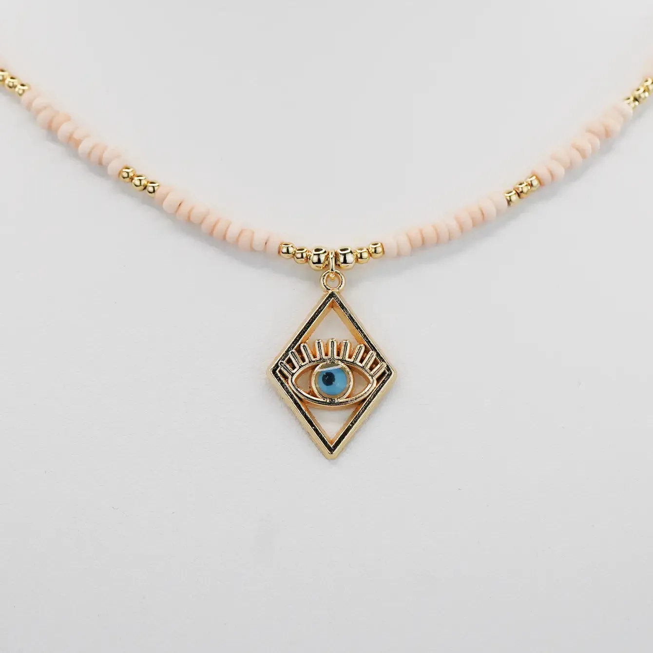 Elegant Shaped Evil Eye Pendant Necklaces: Embrace Style 