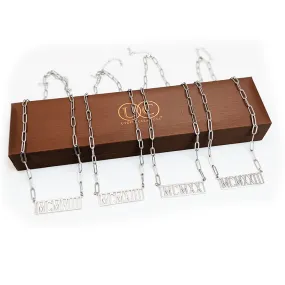 Founding Year Roman Numeral Necklaces (Stainless Steel)